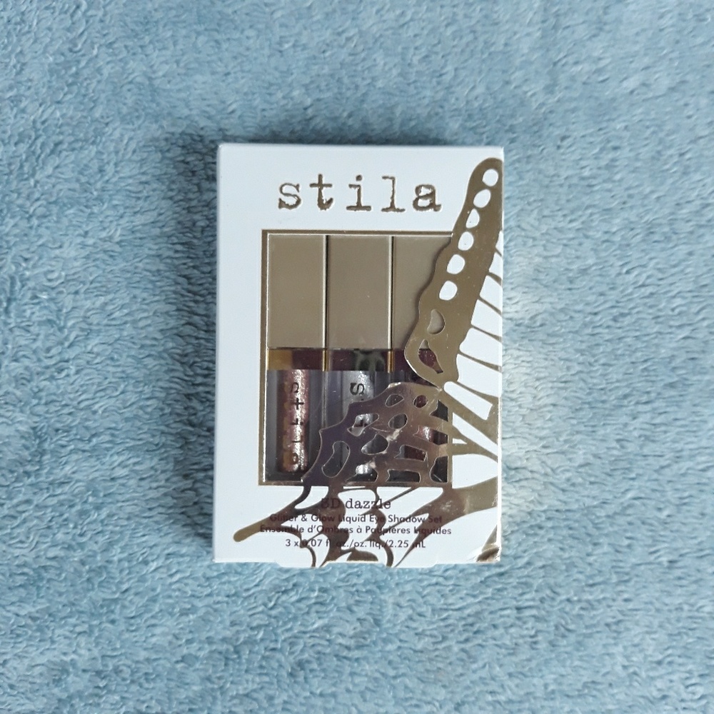 NIB Stila Glitter & Glow eyeshadow set mini